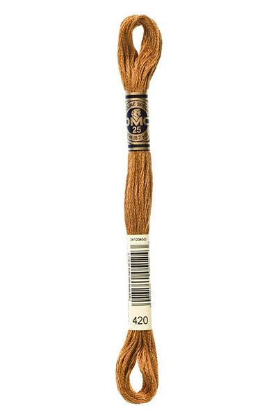 Dmc 2 Pieces Muline Thread Color: 420