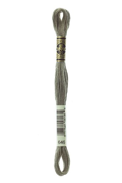 Dmc 2 Pieces of Muline Thread Color: 646