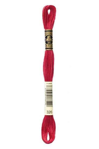 Dmc 2 Pieces of Muline Thread Color: 326