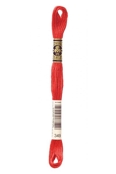 Dmc 2 Pieces of Muline Yarn Color: 349