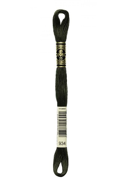 Dmc 2 Pieces Muline Thread Color: 934