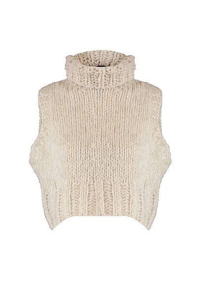 Trendyol Collection Трикотажен пуловер с висока яка и висока яка TWOAW22BZ0058