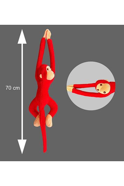 Sole Plush Monkey, Sleeping and Playmate That Can Stick Hands -70 Cm