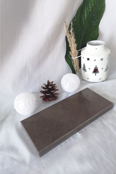 PeraMarble Ash & Fire Quartz Marble Presentation Holder - Mini