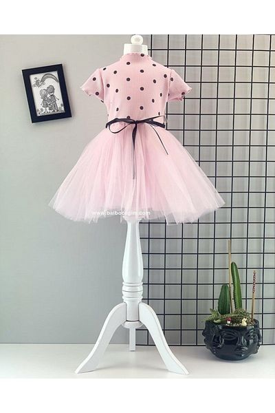 COOLMINIES Bebeluş Fetiţă Copii Prinţesă Pufoasă Rochie Tutu cu buline