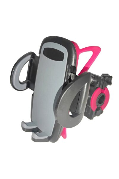 POWERTEC Vespa - Piaggio Uyumlu Aynaya Montaj Kıskaçlı Motosiklet Telefon Tutucu