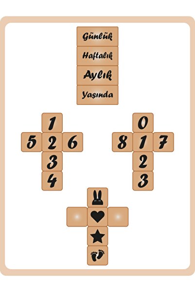 BİANNE ATÖLYESİ Bebek Anı Küp Seti Fotoğraf Çekim