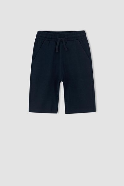 DeFacto Shorts - Dunkelblau - Mittlerer Bund