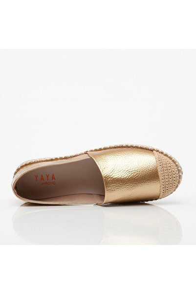 Yaya by Hotiç Gold Yaya Women's Espadrille