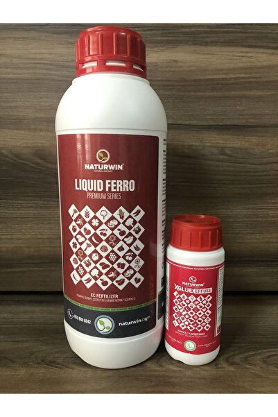 Naturwin Lıquıd Ferro Sıvı Demir Gübre 1 litre Xglue Effuse Yayıcı