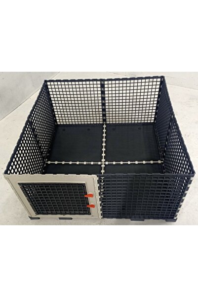 Leganest Tavşan, Köpek, Kedi .civciv. Çit Kafes Tabanı Üstü Kapalı Ev Tipi 100 Cm 100 Cm