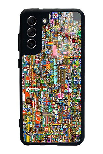 Spoyi Samsung S21 Fe R-place Hatıra Tasarımlı Glossy Telefon Kılıfı