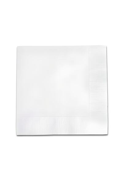 DÜVENCİ TİCARET Λευκές Χαρτοπετσέτες 16 τεμαχίων