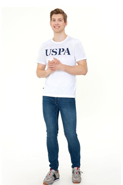 U.S. Polo Assn. U.S. Polo Assn. Ανδρικό μπλουζάκι με λαιμόκοψη ποδηλάτου 1187952