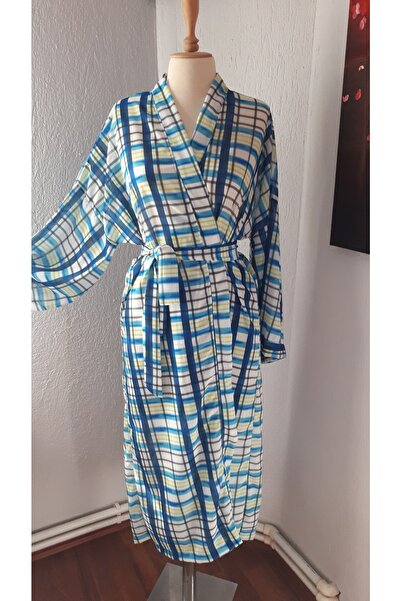 Kadın Mavi Kimono