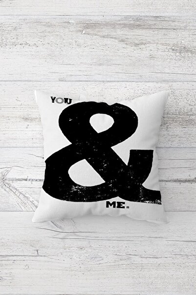 on the clouds You & Me Double Sided Printed Hidden Zippered Pillowcase Throw ...