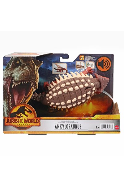 JURASSIC WORLD JURASSİC WORLD VAHŞİ DİNOZOR FİGÜRÜ  ANKYLOSAURUS HDX36