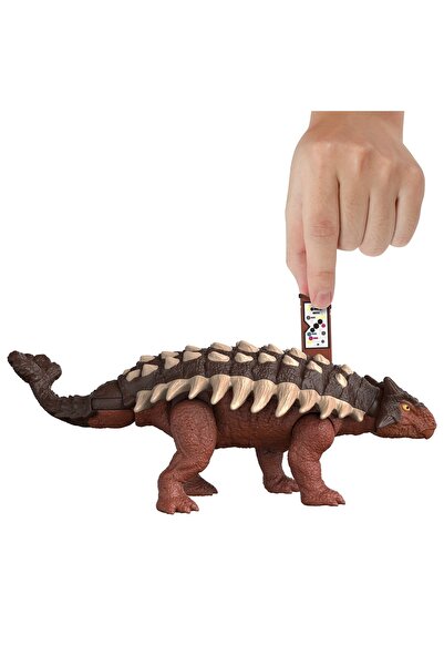 JURASSIC WORLD JURASSİC WORLD VAHŞİ DİNOZOR FİGÜRÜ  ANKYLOSAURUS HDX36