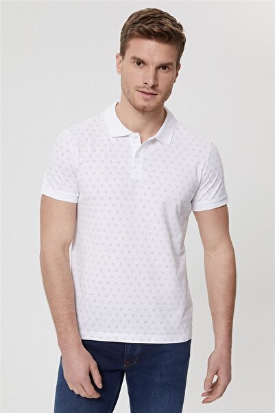 Lee Cooper Чоловічий змішаний поло білий футболка