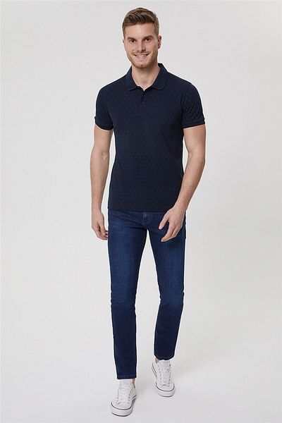 Lee Cooper Мъжка тениска с поло яка, бяла, с разнообразни цветове