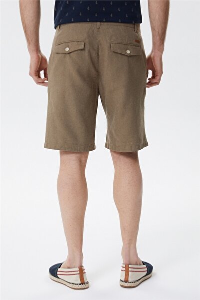 Lee Cooper Willy Erkek Chino Şort Camel