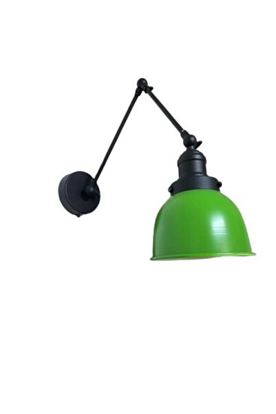 Rsylight Retro Metal Decorative Acrobatic Rustic Green Articulated Wall Sconce