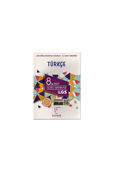 karakök yayınları Karekök 8.sınıf Lgs Türkçe Soru Bankası