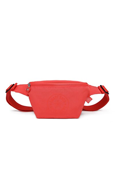 SMART BAGS Bodybag Kadın Bel Çantası Krinkıl Kumaş 3099 Nar