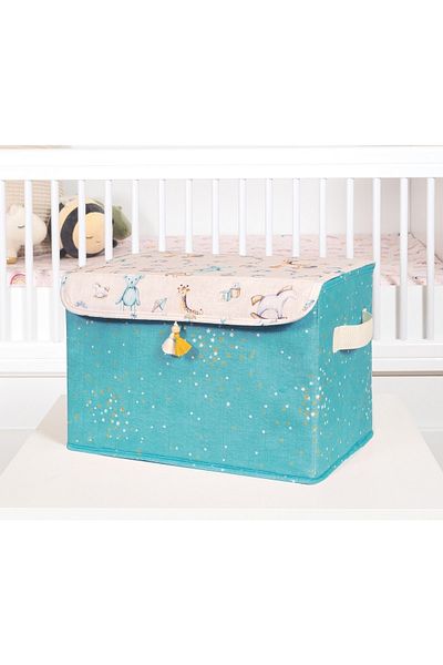 Faiend Maxi Baby Organizer - Cutie organizatoare multifuncțională cu capac cu ciucuri