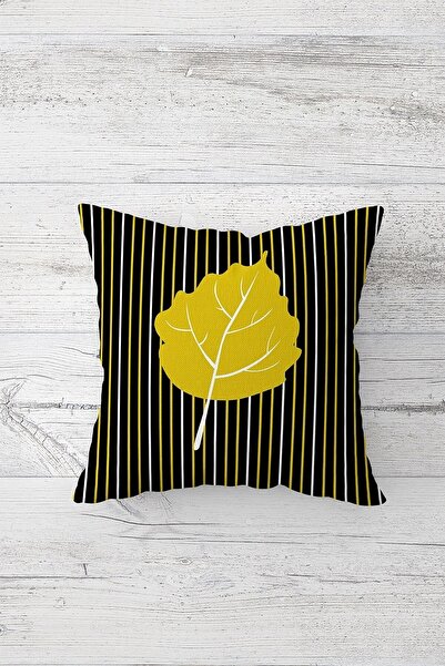 Pelangi مخطط ورقة النفط الأخضر الطباعة على الوجهين مخفي سستة رمي وسادة مقعد و...