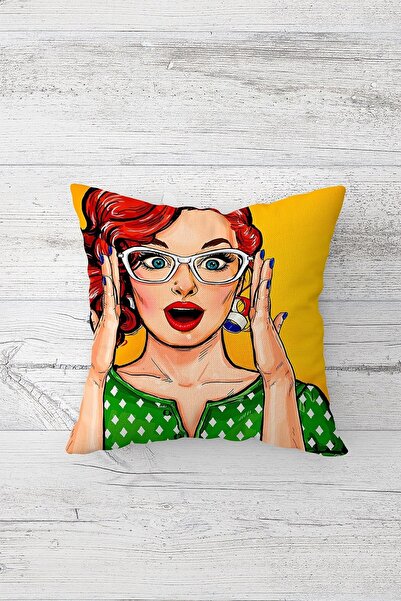 Pelangi غطاء وسادة بسحاب مخفي مطبوع على الوجهين للنساء الخلطات، غطاء وسادة لل...