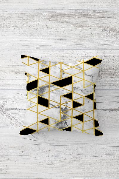 linazaitun One Side Printed Hidden Zipper Washable Stain Resistant Decorative Throw Pillow Cover Pillow Case