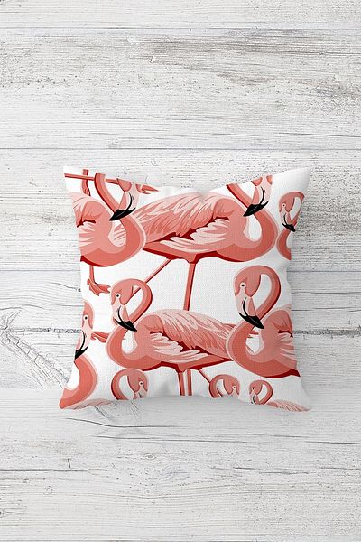 linazaitun One Side Printed Hidden Zipper Washable Stain Resistant Decorative Throw Pillow Cover Pillow Case