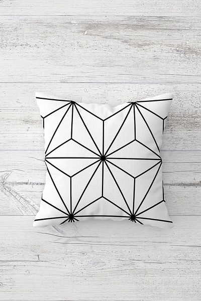 linazaitun One Side Printed Hidden Zipper Decorative Pillowcase Throw Pillow Case Seat Pillowcase