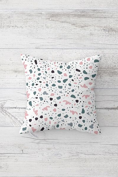 linazaitun One Side Printed Hidden Zipper Decorative Pillowcase Throw Pillow Case Seat Pillowcase