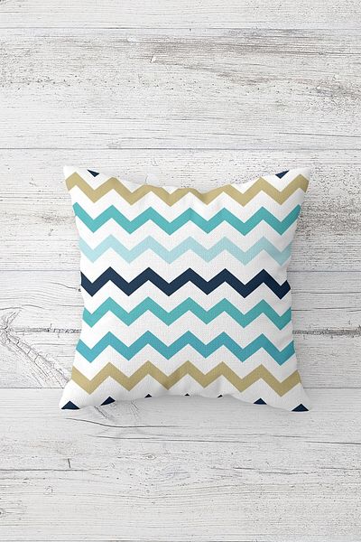 linazaitun One Side Printed Hidden Zipper Washable Stain Resistant Decorative Throw Pillow Cover Pillow Case