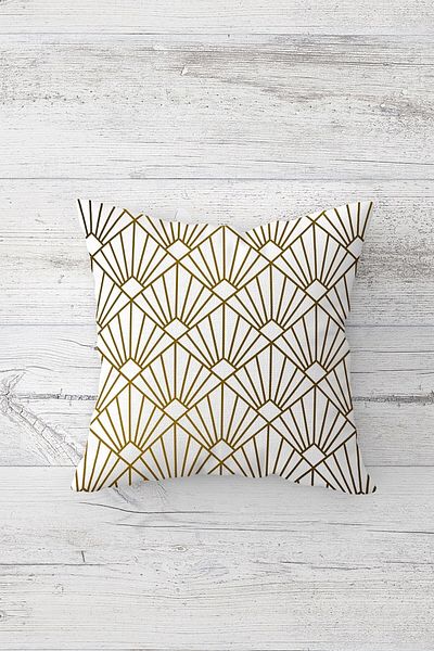 linazaitun One Side Printed Hidden Zipper Decorative Pillowcase Throw Pillow Case Seat Pillowcase