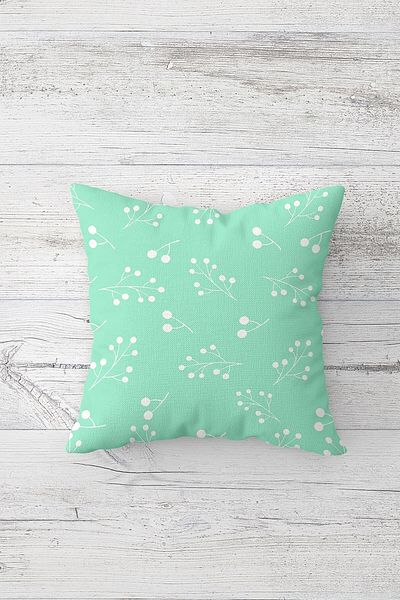 linazaitun One Side Printed Hidden Zipper Washable Stain Resistant Decorative Throw Pillow Cover Pillow Case