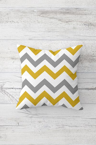 linazaitun One Side Printed Hidden Zipper Washable Stain Resistant Decorative Throw Pillow Cover Pillow Case