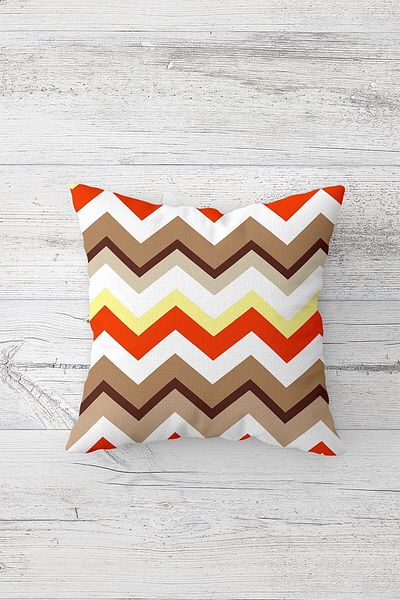 linazaitun One Side Printed Hidden Zipper Washable Stain Resistant Decorative Throw Pillow Cover Pillow Case