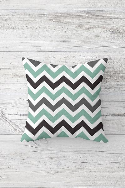 linazaitun One Side Printed Hidden Zipper Washable Stain Resistant Decorative Throw Pillow Cover Pillow Case