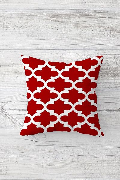 linazaitun One Side Printed Hidden Zipper Decorative Pillowcase Throw Pillow Case Seat Pillowcase