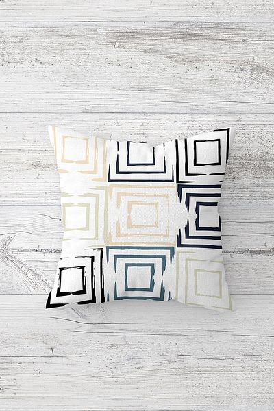 linazaitun One Side Printed Hidden Zipper Washable Stain Resistant Decorative Throw Pillow Cover Pillow Case