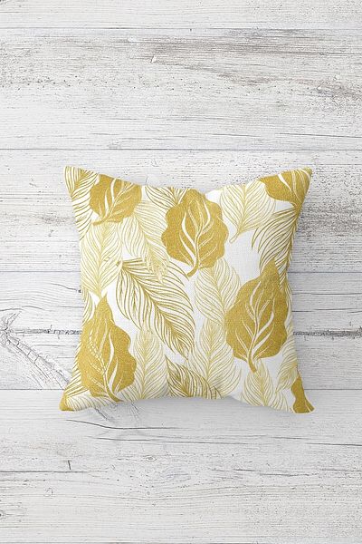 linazaitun One Side Printed Hidden Zipper Washable Stain Resistant Decorative Throw Pillow Cover Pillow Case