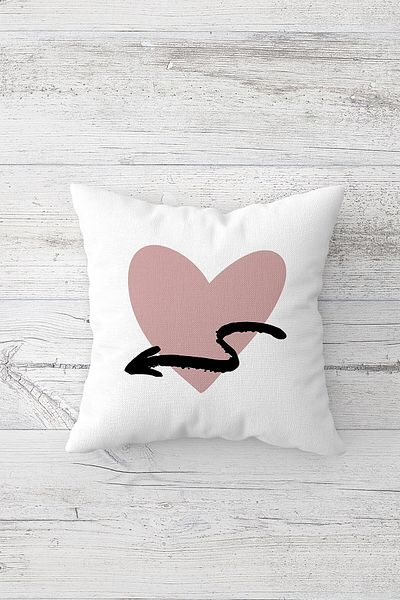 linazaitun One Side Printed Hidden Zipper Washable Stain Resistant Decorative Throw Pillow Cover Pillow Case
