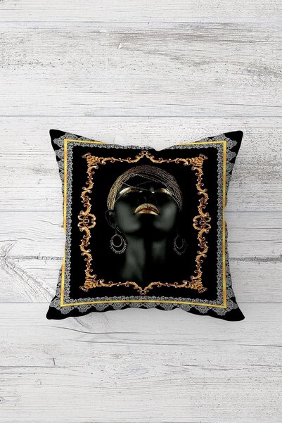 linazaitun One Side Printed Hidden Zipper Decorative Pillowcase Throw Pillow ...