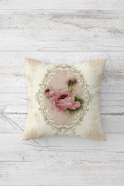 linazaitun One Side Printed Hidden Zipper Decorative Pillowcase Throw Pillow Case Seat Pillowcase