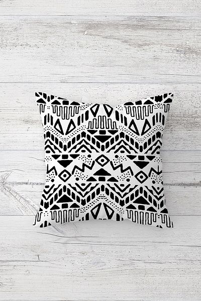 linazaitun One Side Printed Hidden Zipper Decorative Pillowcase Throw Pillow Case Seat Pillowcase