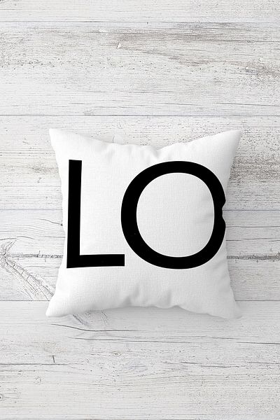 linazaitun One Side Printed Hidden Zipper Decorative Pillowcase Throw Pillow Case Seat Pillowcase