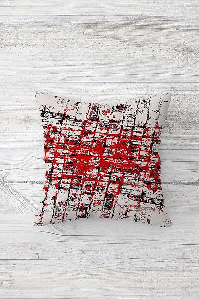 linazaitun One Side Printed Hidden Zipper Washable Stain Resistant Decorative Throw Pillow Cover Pillow Case